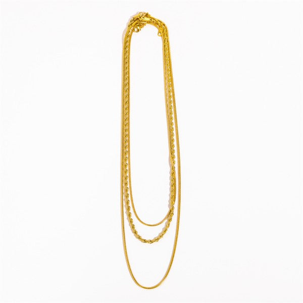 Rope Chain Layered Necklace