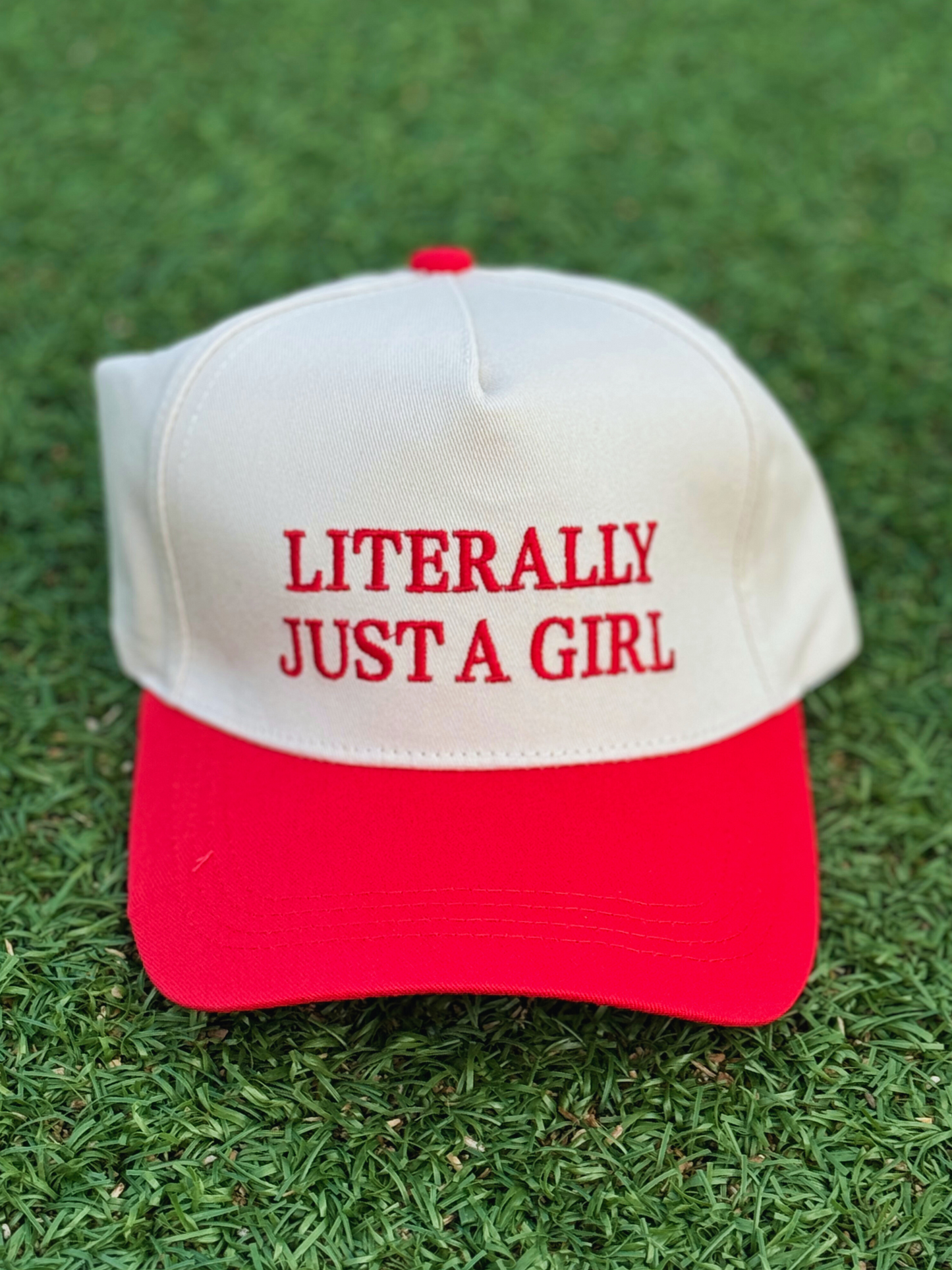 Literally Just A Girl Cap