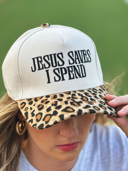 Jesus Saves I Spend Cap