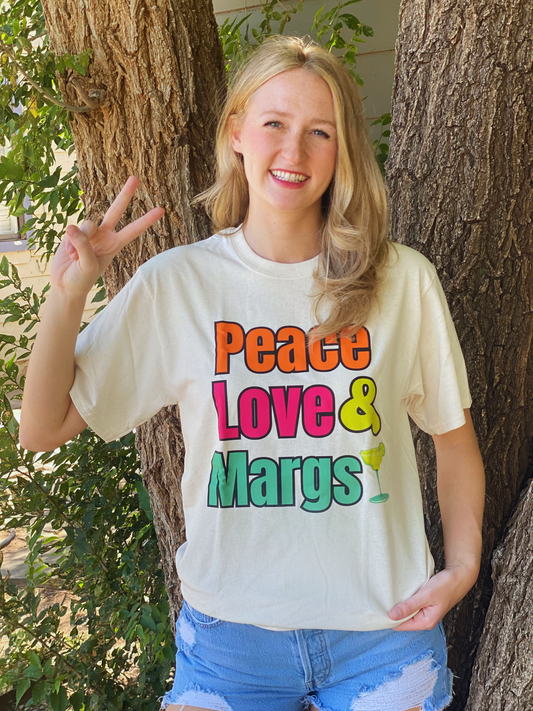 Peace, Love & Margs T-Shirt