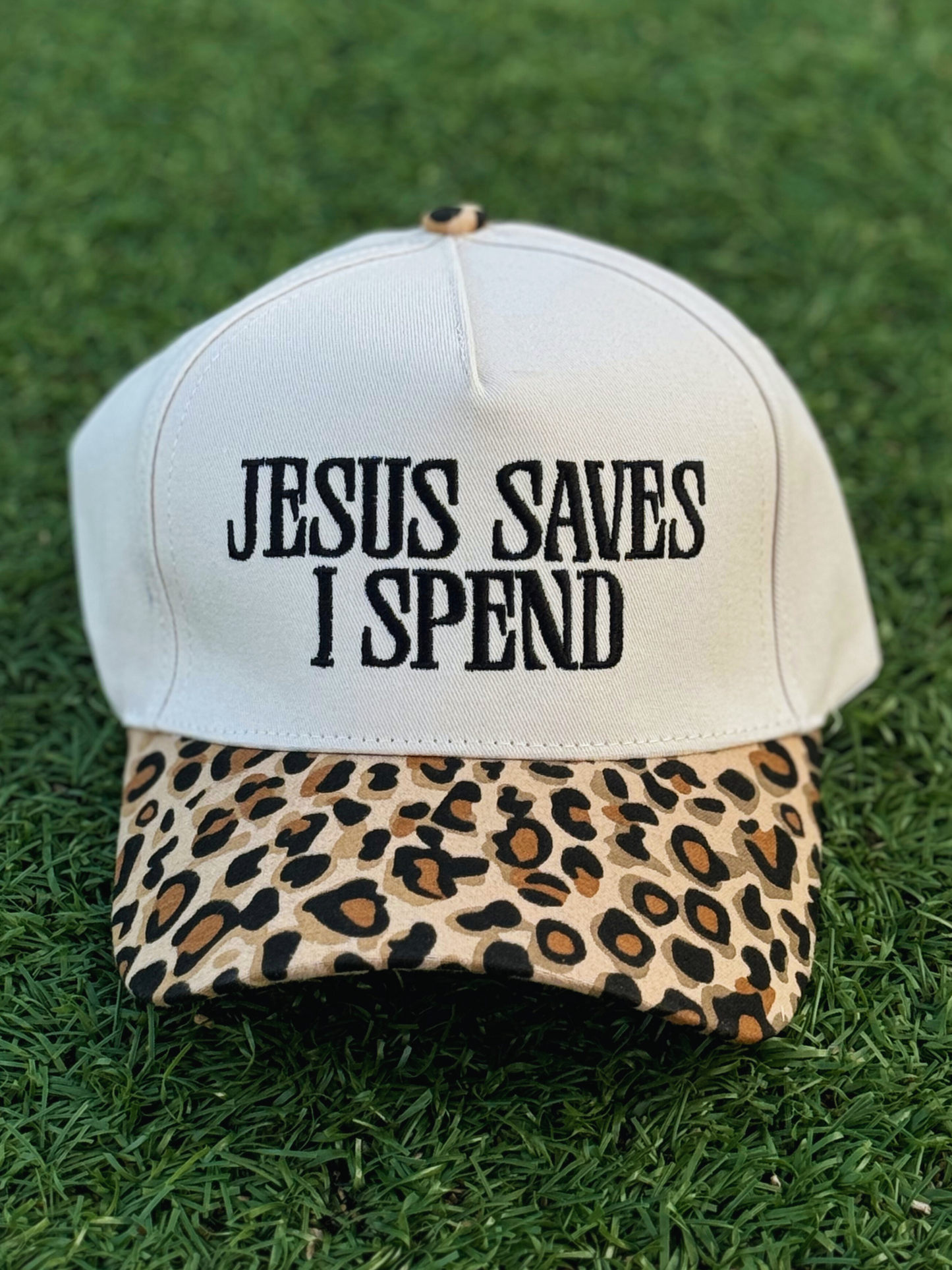 Jesus Saves I Spend Cap