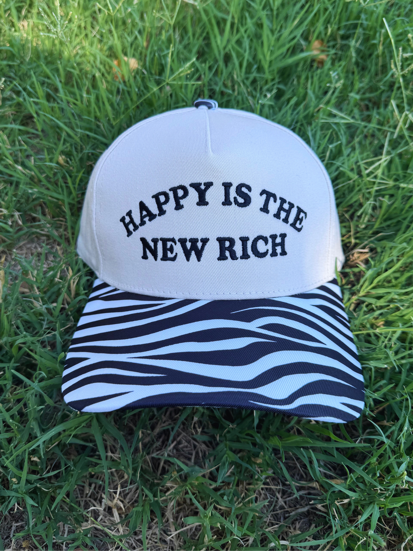 Happy Is The New Rich Cap
