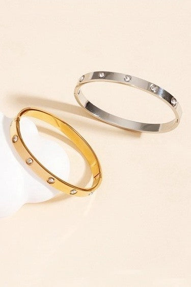 Rhinestone Bangle