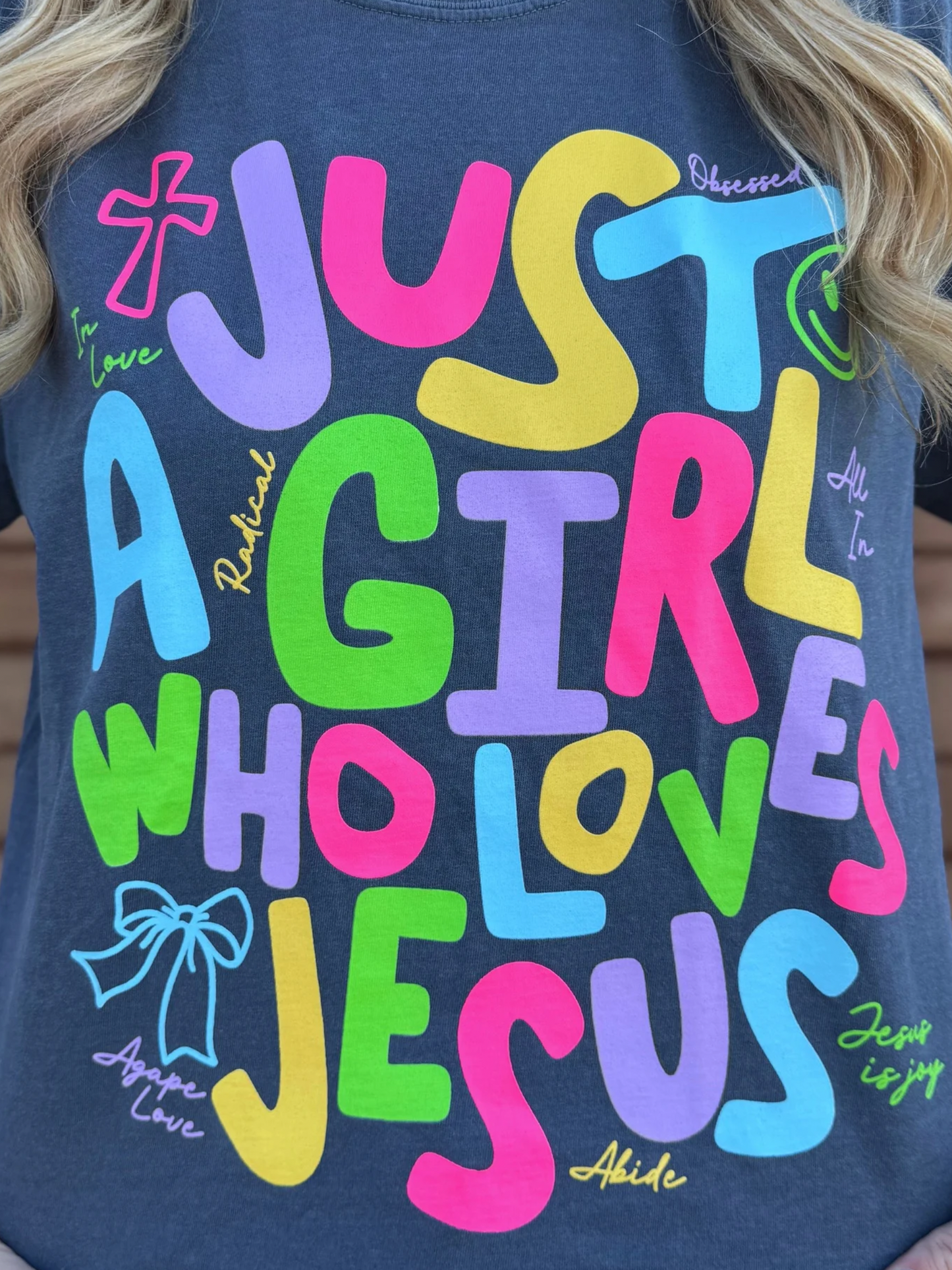 Just A Girl Who Loves Jesus T-Shirt