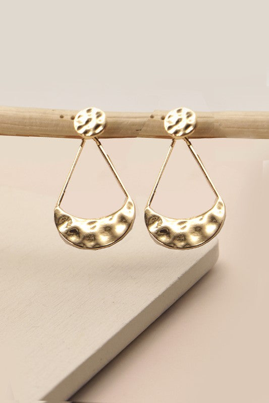 Mini Teardrop Post Earrings