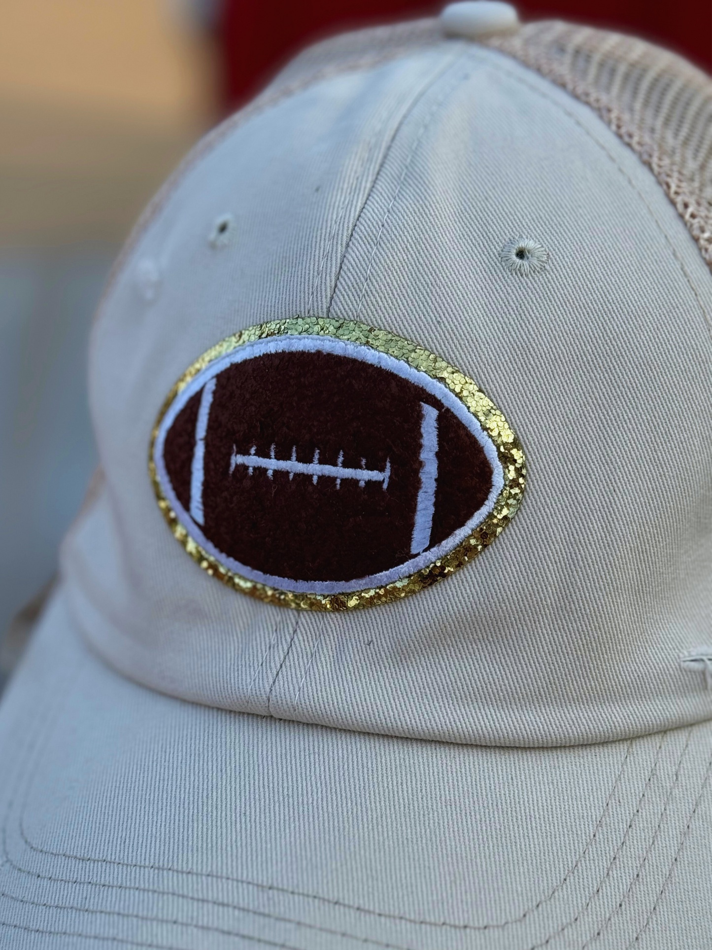 Chenille Football Hat
