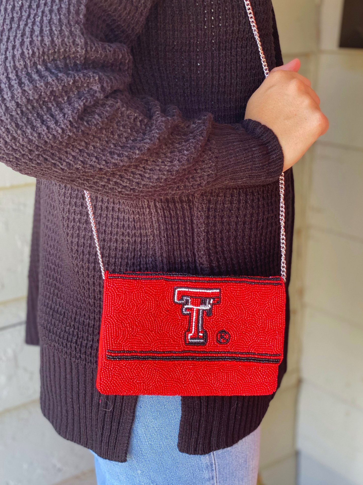 Texas Tech Mini Crossbody Bag
