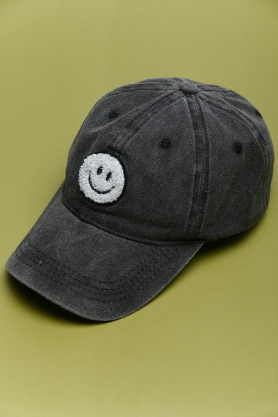 Happy Face Baseball Cap