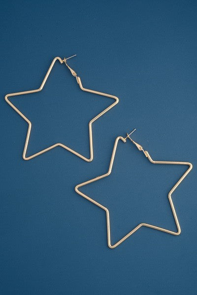 Star Shaped Earrings
