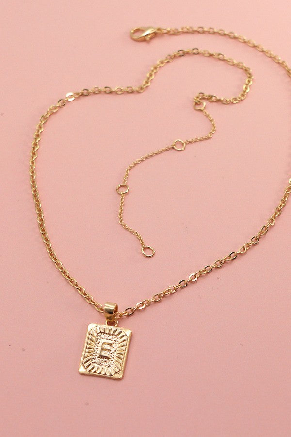 Petite Delicate Initial Pendant Necklace