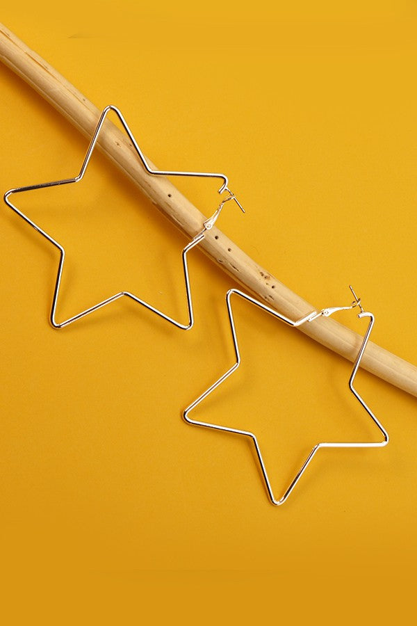 Star Shaped Earrings