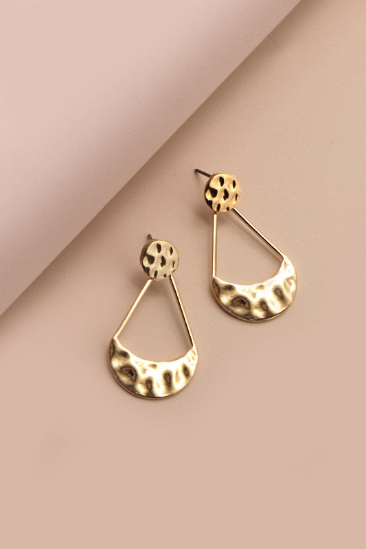 Mini Teardrop Post Earrings
