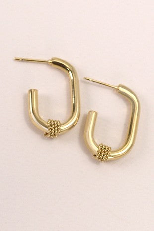 U Hoop Earrings