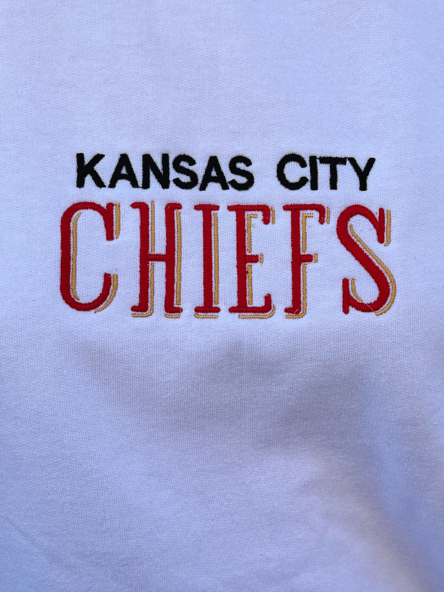 Kansas City Chiefs Embroidered Sweatshirt