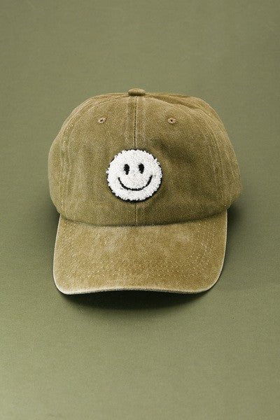 Happy Face Baseball Cap