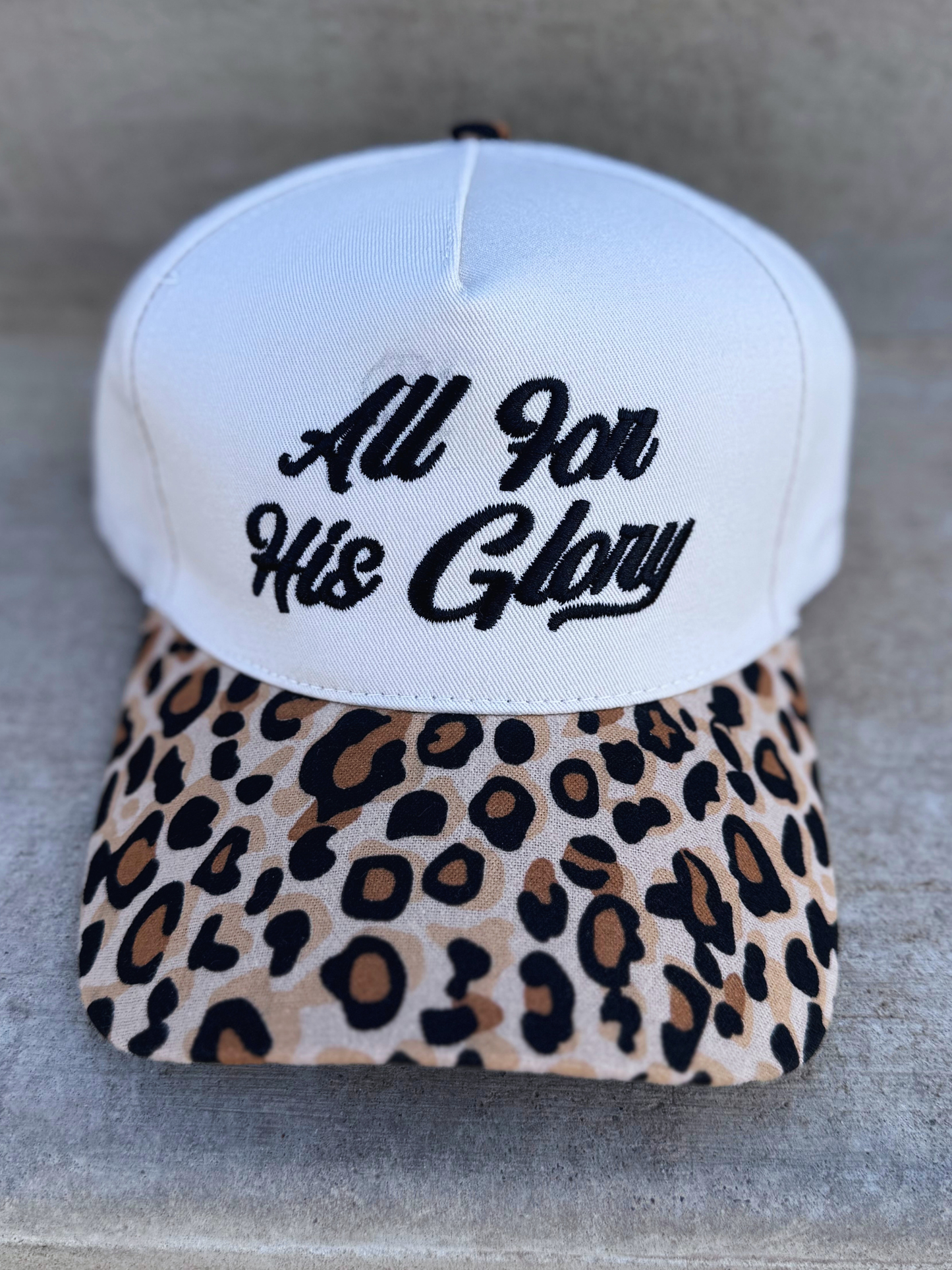 All For His Glory Cap