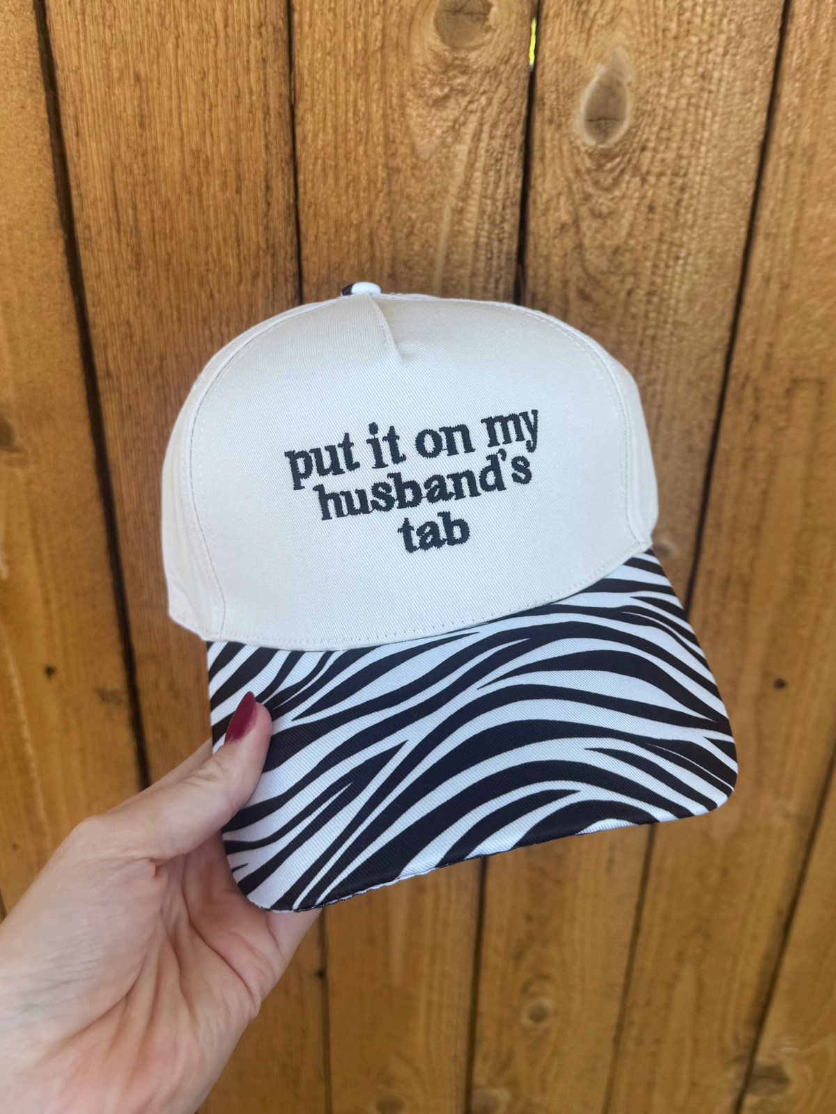 Put It On My Husband's Tab Cap