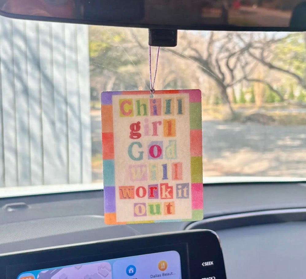 Chill Girl Car Air Freshener