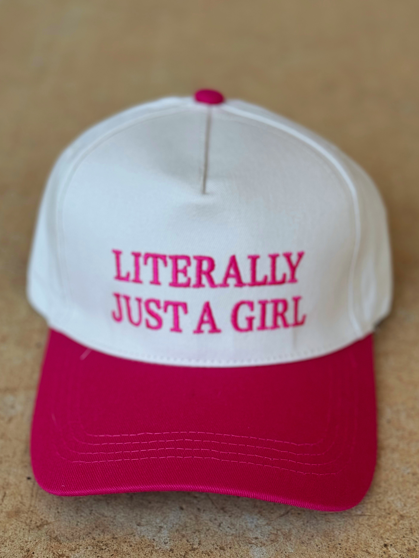 Literally Just A Girl Cap