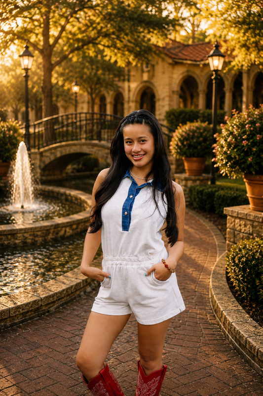 Rosa Romper