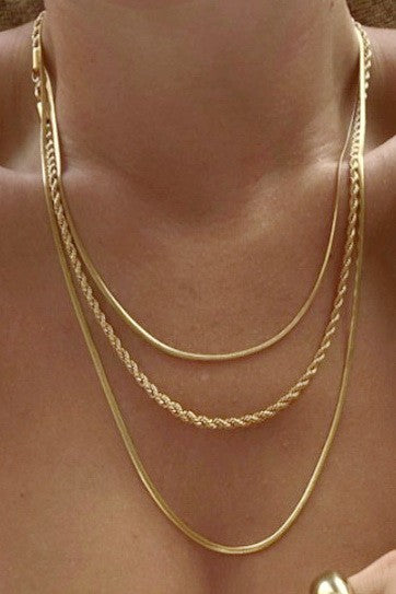 Rope Chain Layered Necklace
