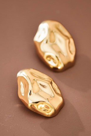 Circle Geometric Earrings
