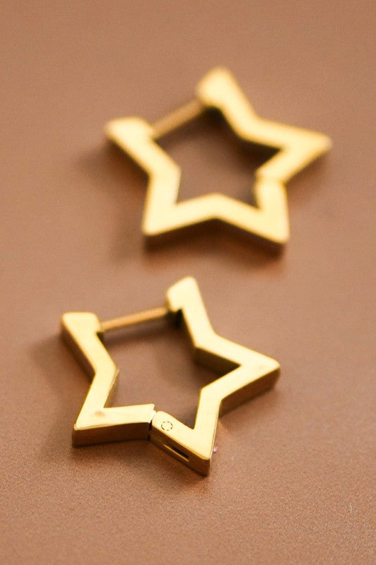 Mini Star Earrings