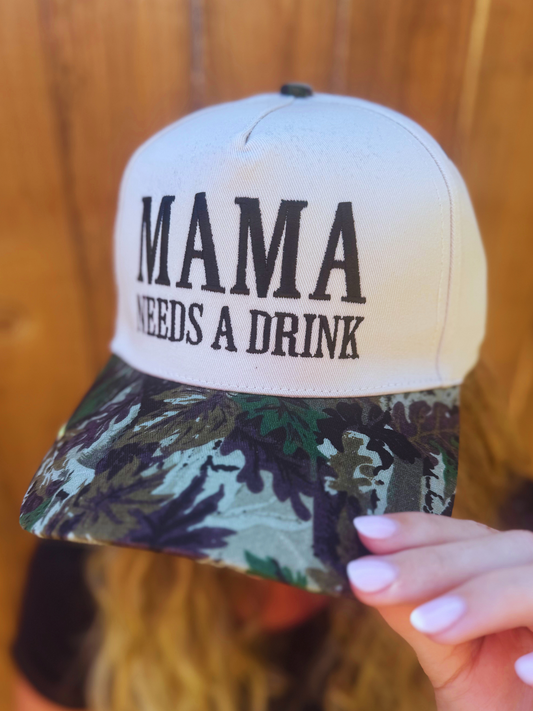 Mama Needs A Drink Cap