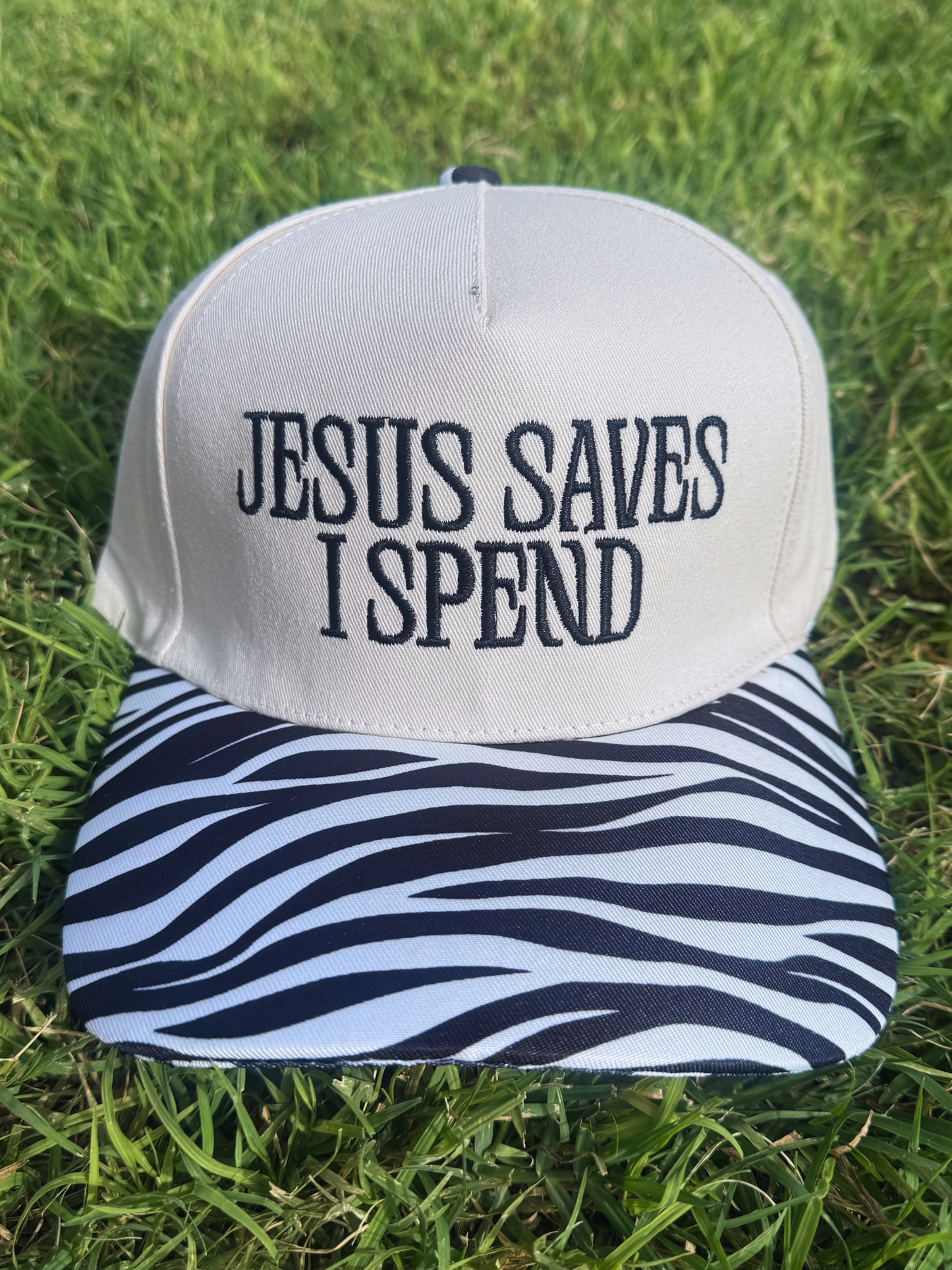 Jesus Saves I Spend Cap