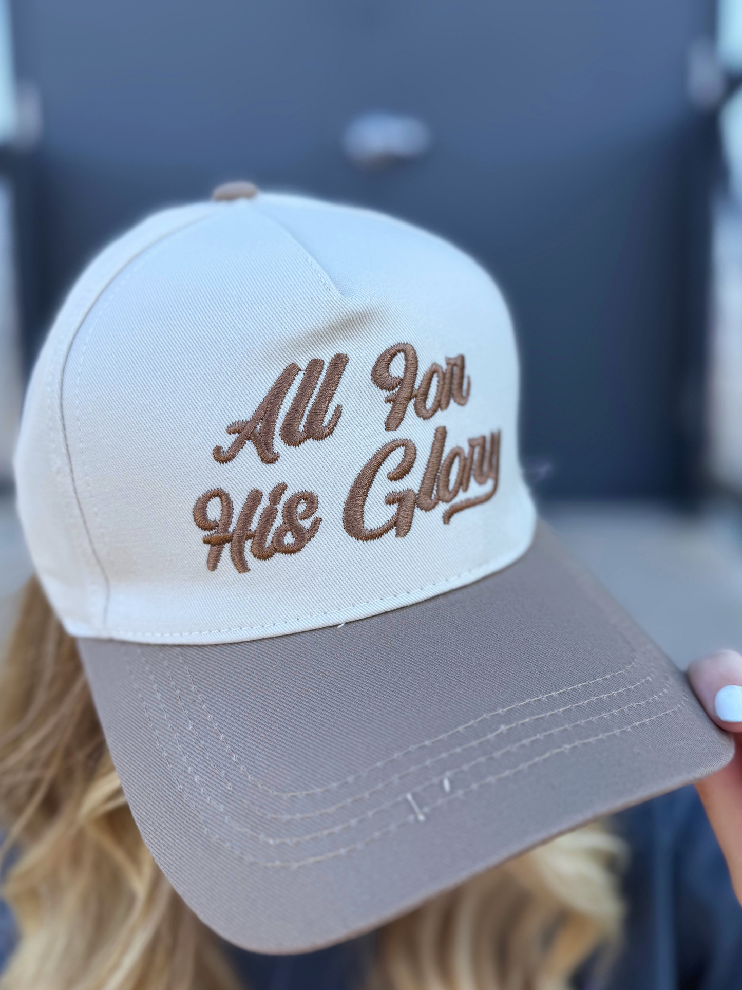 All For His Glory Cap