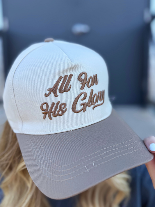 All For His Glory Cap