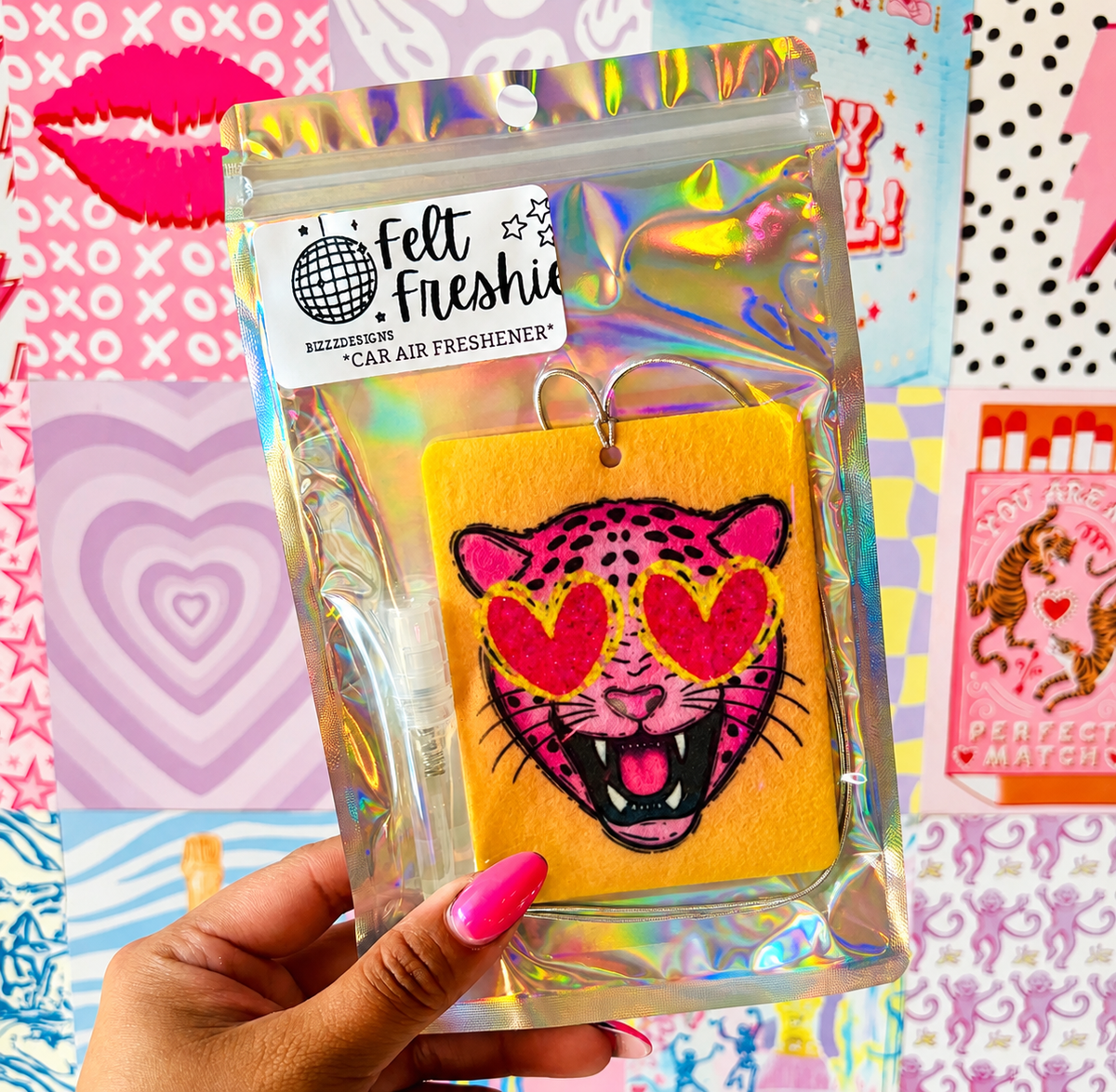 Preppy Tiger Car Air Freshener