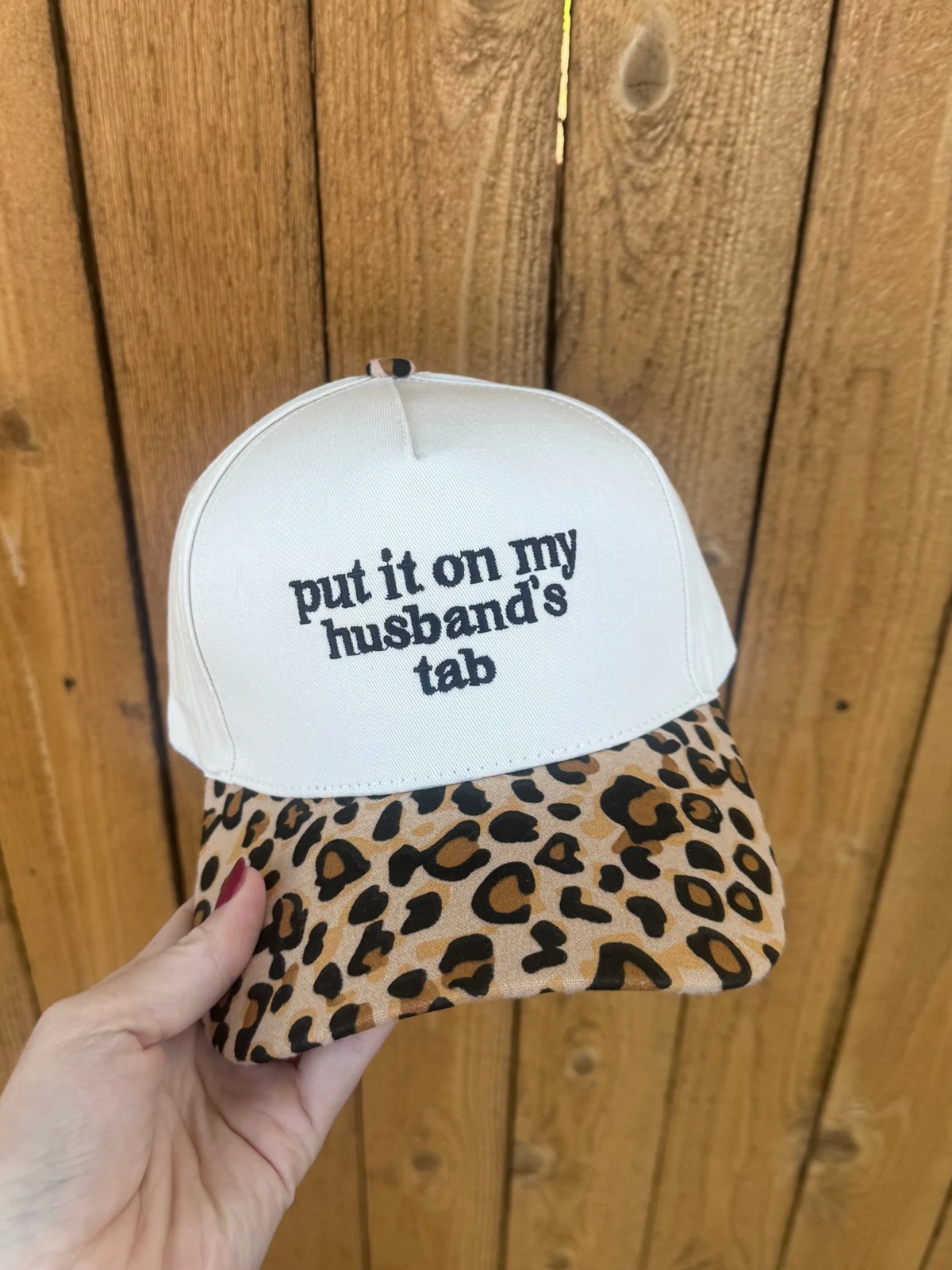 Put It On My Husband's Tab Cap