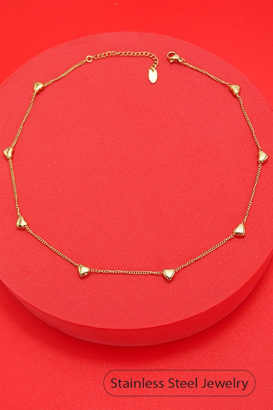 Puffy Heart Necklace
