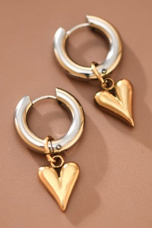 Multi Heart Earrings