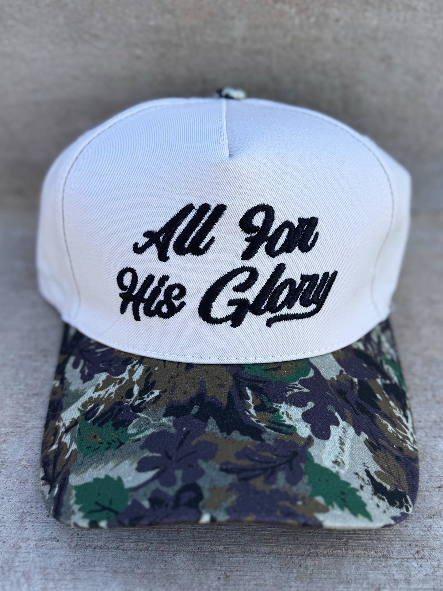 All For His Glory Cap