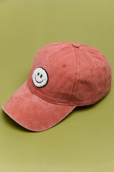 Happy Face Baseball Cap