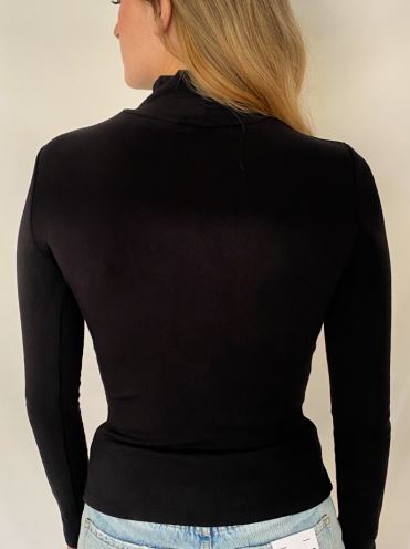 Turtle Neck Long Sleeve Top